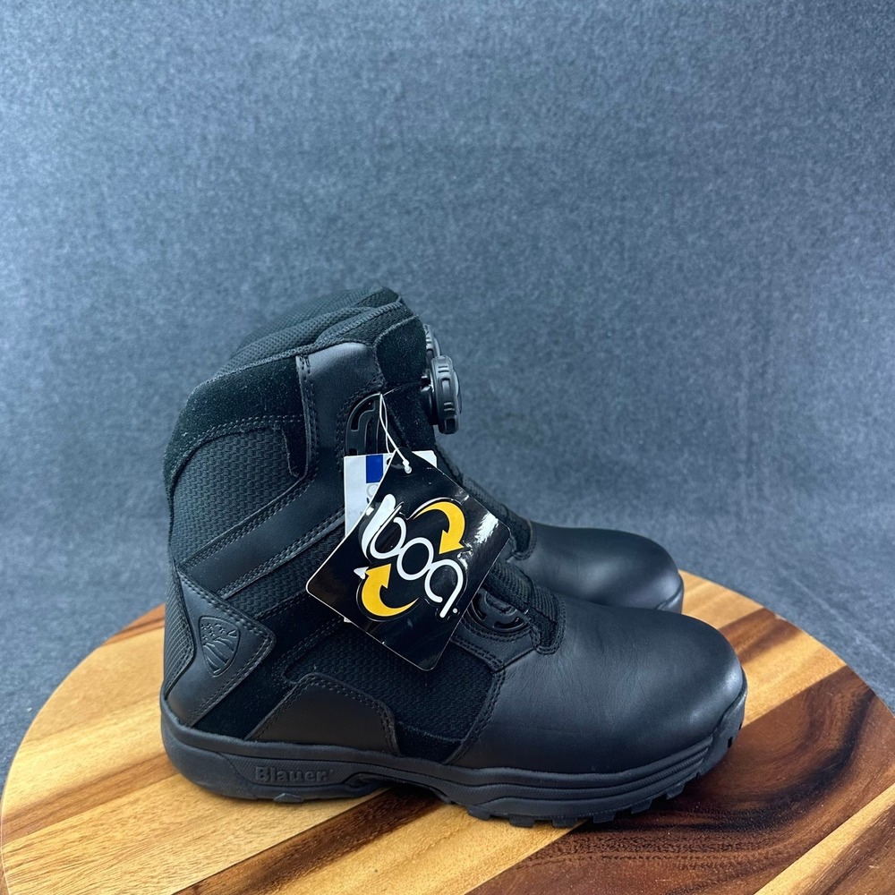 Blauer Womens Clash LT 6" Tactical Boots Black BOA Fit System FW016LT Size 9 NEW